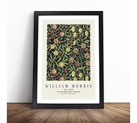 Fruit by William Morris | Framed Wall Art Print | Modern Home Decor Picture | Ready to Hang Artwork for Living Room, Bedroom, Kitchen or Office | Multiple Sizes