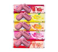Fruit Candy Refill Packs - 8.5g Mini Boxes - Assorted Fruity Flavours - Individually Wrapped Sweets for Party Bags, Piñatas, Candy Dispensers & More (Full Box(100))