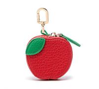 Fruit Charm Coin Purse,Waterproof Leather Fruit Bag Charm Keychain,Cute Portable Keychain Mini Pouch for Ai-rtag Wallet Gift for Girl Women