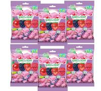 Fruit chewy tella Berries & Cherry Flavour Assorted Chewy Sweets Bag PMP 135g | Soft Chew Sweets Made with Natural Flavours, Vegan Friendly (6)