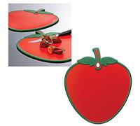 Fruit Chopping Board -Hygienic Cutting Board, Chopping Mat, Food Preparation Mat, Easy Prep & Serve 31cm x 27cm (Strawberry Board)