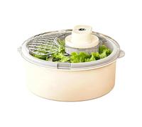 Fruit Cleaner Spinner Electric Produce Cleaning Drying Bowl | Fruit Draining Spinner for Home Kitchen Restaurant Apartment Meal Prep Berry Spinach Lettuce Salad