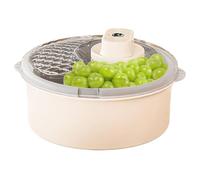 Fruit Cleaner Spinner, Fruit Vegetable Manual, Electric Bowl Spinner, Multi purpose Efficient 11.81x7.87 inches Home Kitchen Supplies, Food Washing Appliance for Women and Men