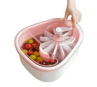 Fruit Cleaner Spinner, Large Fruit Washer Spinner, Fruits Cleaner Spinners with Spinners FruitWasher Bowl, Vegetable FruitSp