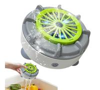 Fruit Cleaner Spinner - Portable Fruit Cleaning Washer,Automatic Food Purifier Electric Cleaning Machine for Kitchen Draining Daily Use Home Cooking Meal Prep Washing Salad Berry Meat