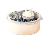 Fruit Cleaner Spinner Produce Electric Cleaning and Drying Bowl | Electric Vegetable Washer for Home Kitchen Restaurant Apartment Meal Prep Berry Spinach Lettuce Salad