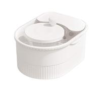 Fruit Cleaner Spinner, Rotating Hand-Crank Vegetable Washer, Multifunctional Salad Spinner With Lid And Basket, Manual Potato Scrubber Bowl For Kitchen Meal Prep Home Cleaning Countertop Storage