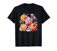 Fruit Cocktail Glass with Ice and Fresh Fruits T-Shirt