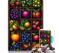 Fruit Collection 1000 Piece Jigsaw Puzzles for Teenagers Gifts,Stress Reliever Difficult Challenge Enhance Love between Couples (75x50cm)