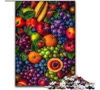 Fruit Collection Jigsaw Puzzles 1000 Pieces for Adults Teens, Challenging Game Gifts for Is Ideal As A Gift for The Whole Family (50x75cm)