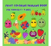 Fruit coloring drawing book