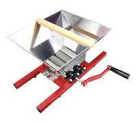 Fruit Crusher Grinder - Stainless Steel Manual Chopper for Wine and Cider Pressing - Large Capacity 7 Litre Grape and Berry Press