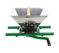 Fruit Crusher Machine - Stainless Steel Crusher with 7 Litre Oversized Funnel | Manual Juice Crusher for Grapes Berries Pears Peaches Plum Citrus Juice Cider
