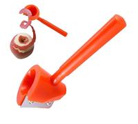 Fruit Curler, Vegetable Curler and Peeler,Carrot Curling Iron Peeler, Cucumber - Fruit Garnish Tool, Convenient Carrot Slicer, Versatile for Lime Radishes