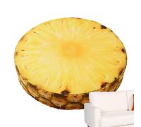 Fruit Cushion - Round Seat Cushion, 15 Inch Round Fruit Pillow, Fruit Seat Cushion Chair Cushion, Creative Round Seat Pads Decorative Floor Cushions for Office Home