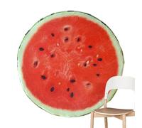 Fruit Cushion - Round Seat Cushion, 15 Inch Round Fruit Pillow, Fruit Seat Cushion Chair Cushion, Creative Round Seat Pads Decorative Floor Cushions for Office Home