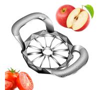 Fruit Cutter, 2-in-1 Portable 8/12 Equal Parts, Vegetable Cutting Gadget | For Meal Preparation Salads Kitchen Home Pineapple Pears Food