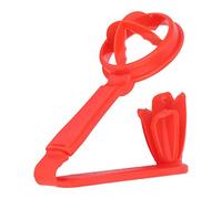 Fruit Cutter Innovative Mini Tomato Strawberry Grape Divider Kitchen Tool Quick Even Cutting for Home Kitchen Safe Durable PP Plastic Red