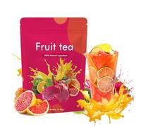Fruit Detox Tea Bags - Natural Fresh Herbal Tea For Gentle Body Cleanse, Portable Individual Packaging(1PCS)
