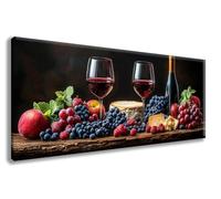 Fruit Diamond Art Kits, Kitchen Diamond Painting Kits for Adults Large 50x100 cm, 5D Dimond Art Arts and Crafts for Adults DIY Rhinestones Embroidery for Beginner, Room Wall Decor, Gifts -zzg2508J6