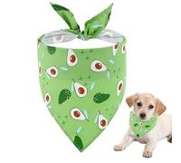Fruit Dog Bandana | Triangle Scarfs Bibs with Cute Fruit Pattern | Adjustable Pet Scarf Bibs, Pet Triangle Bandana for Dog, Puppy, Small Dog