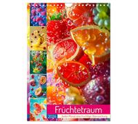 Fruit dream - a fruity surprise every month UK-Version (Wall Calendar 2026 DIN A4 Portrait), CALVENDO 12 Month Wall Calendar