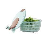 Fruit Dryer with Centrifugal Function - Salad with Drainer and Dehydrator | Bowl for Washing Vegetables, for Kitchen, Home, Dining Room, Picnic, Apartment and Restaurant