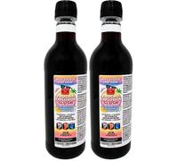 Fruit Explosion Slush Syrup Concentrate - 500ml - Zero Sugar - Flavoured Slushie Syrups Mix for Ice Drinks Machines, Blender Mix, Home, DIY Cocktails, and More (Pack of 2)