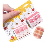 Fruit Extract Tinted Lip Balm Set, Moisturizing Lipstick with Natural Look, Lightweight Non-Sticky for All-Day Wear, 3 Pack