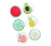 Fruit Eye Patches 6pcs Gel Pvc Reusable Hot and Cold Therapy