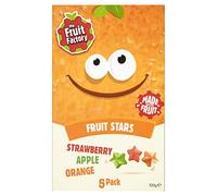 Fruit Factory Fruit Stars, 100 g, Pack of 9
