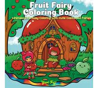 Fruit Fairy Coloring Book: Whimsical Fantasy Coloring with Cute Costumed Fairies