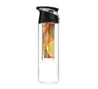 Fruit Filter Bottle - 28oz Leakproof Drinking Glass with Capacity, Removable Infuser Network Cover with Handle Lid, Reusable Juice Cup
