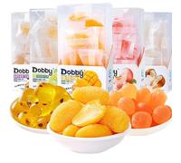 Fruit Flavored Gummies,Fruit Juice Toffee, Chinese Snack Gift Pack, Ready To Eat Fruit Candy Gummies, Healthy and Nutritious Snacks, Casual and Delicious Dessert Candies (Mixed flavors,5bag)