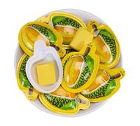 Fruit flavored mixed candies, durian candy, mango strawberry fruit candy, soft candy, milk candy, Childhood Tastes Toffee Small Gifts Snacks,gift (Durian flavor,100g)