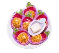 Fruit flavored mixed candies, durian candy, mango strawberry fruit candy, soft candy, milk candy, Childhood Tastes Toffee Small Gifts Snacks,gift (Passion Fruit Flavor,300g)