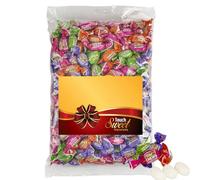 Fruit Flavoured Chews Sweets Bag 1kg - Soft Chewy Candy, Assorted Fruit Flavours, Perfect Treat for Kids & Adults - Swt