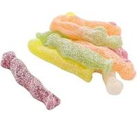 Fruit Flavoured Gummy Sweets Coated in Sour Sugar Tangy Chewy Soft Candy Treats Assorted Fruity Flavours Perfect for Sharing Snacking and Party Favourites (1kg)