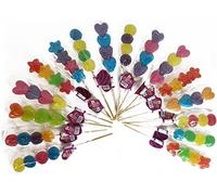 Fruit Flavoured Jelly Pop - Best Gift for Kids Different Flavours. (Pack of 40)