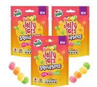Fruit Flavoured Jelly Tots,Fruitt Pastilles Squidgy Sweets Sharing Bags 120g - New edition Sweets - Rwnt (03 Bags, Jelly Tots)