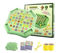Fruit Flip Chess Memory Game, Interactive Fun Board Games for Kindergarten Gathering Activity, Easy Matching Chess Board Game, Funny Educational Kids Toys for Kids Teens Adults (Fruit)