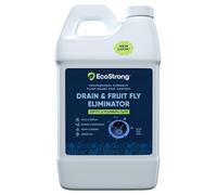 Fruit Fly Drain Treatment | Drain Fly Eliminator | All-Natural, Eliminates Gnats, Sewer Flies and More - Works in All Drains - 64 Fl Oz