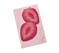 Fruit Food Pattern Theme Design Reusable Sticky Note Selves Adhesive Write Pad Removable for Journaling Office School Reusable Stick Memo Pad