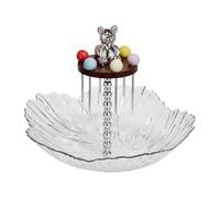 Fruit Forks - with 6 Forks Decorative Centerpiece | for Fruit in Silver for the Kitchen Plan, for Salad Pasta Nuts Appetizers Candy Snack Bread Kitchen Party Birthday Exhibition