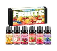 Fruit Fragrance Oil - Refreshing Long-Lasting Scented | for Relaxation Candle Making Road Trip Christmas New Year Birthday Valentine's Day, Aromatherapy Diffuser Soap Perfume Gift Pure Natur