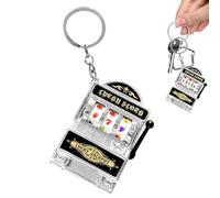 Fruit Game Key Chain - Digital Console Pendant, Small Interactive Arcade Toy with Portable Display, Stylish Gift Accessory | Backpack Mobile Phone Key Rings Kids Adults Travel Collectible Decoration R