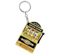 Fruit Game Key Chain - Electronic Console Pendant, Mini Portable Toy with Fun Interactive Display, Compact Arcade Gift | Backpack Mobile Phone Key Rings Kids Adults Travel Collectible Decoration Retro