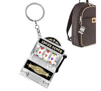 Fruit Game - Portable Baking Console with Mini Games, Key Rings with Machine for Girls | Keychain with Electronic Fruit Game, Pocket Portable Puzzle Game