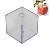 Fruit Growing Moulds - Fruit Transparent Growing Mold - Square Strawberry Shaping Mould, Triangle Fruits Shaping Mould, Buckle Type Installation, Suitable for Tomato, Strawberry, and Pear