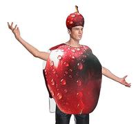 Fruit Halloween Costume,Halloween Cosplay Bitter Role Play Costume | Funny Outfit for Performance Events Dress up Birthday School Mardi Gras Teens Men Women Friends Couples